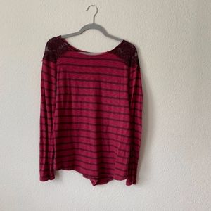 Striped Casual Long Sleeve Shirt